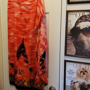 Dolphins beach sarong